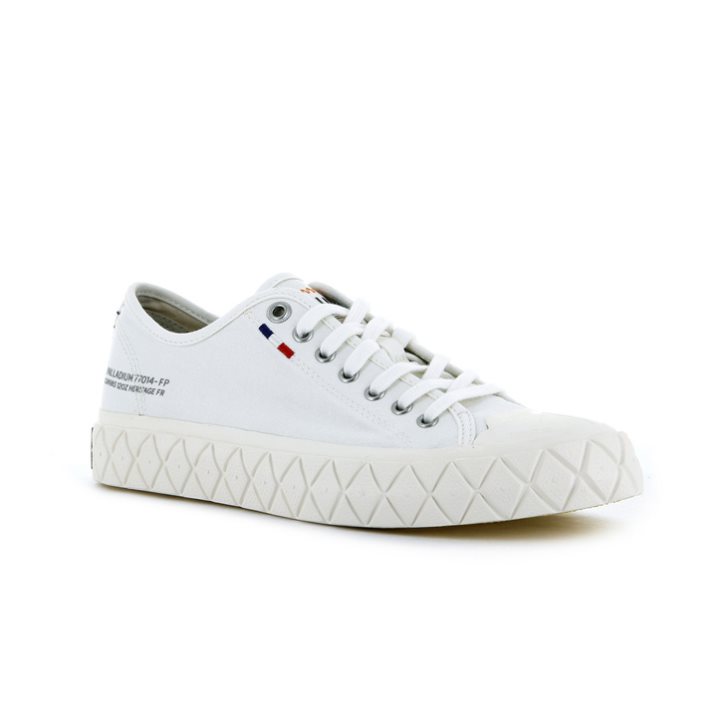 Palladium Palla Ace Canvas Low Tops Sneakers Dames Wit | NL 97NQIYP